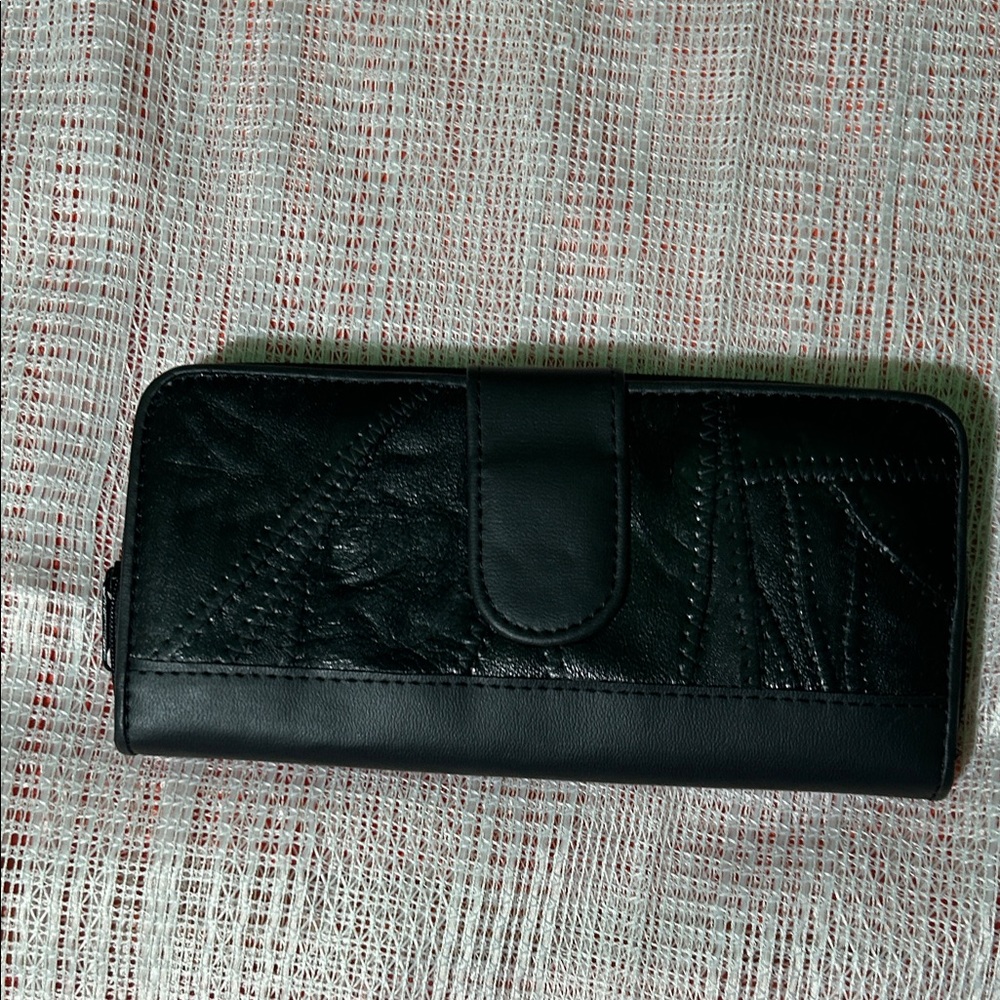 Black Leather Wallet